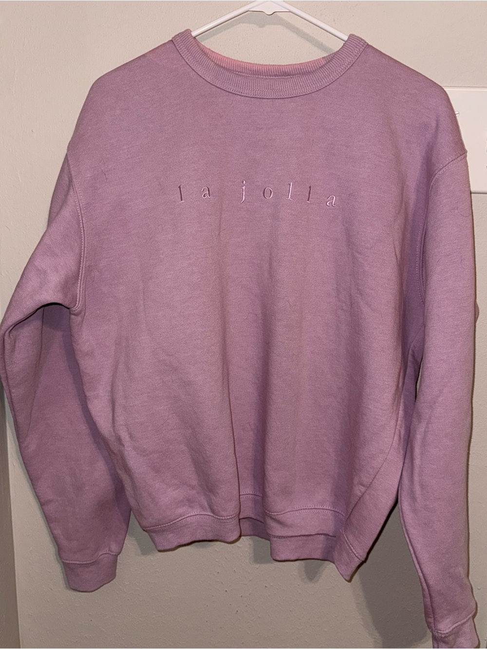 Crewneck Sweatshirt in Lavender